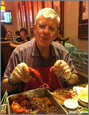 Spicy crawdads - yummy!!!